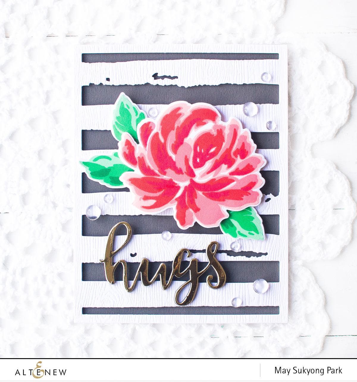 Altenew Build-A-Flower Set Build-A-Flower: Chrysanthemum Layering Stamp & Die Set