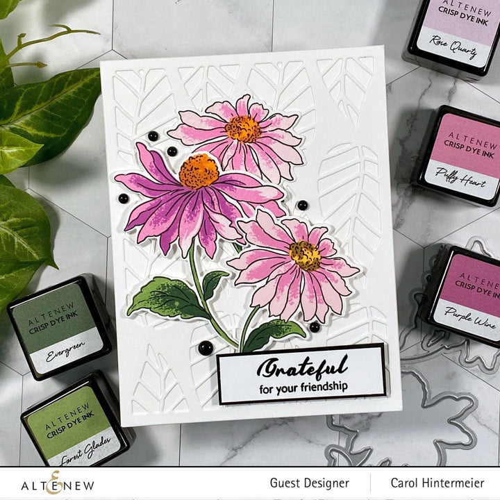 Altenew Build-A-Flower Set Build-A-Flower: Coneflower Layering Stamp & Die Set