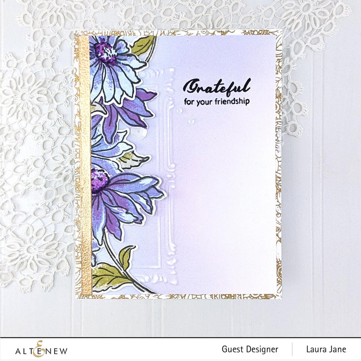 Altenew Build-A-Flower Set Build-A-Flower: Coneflower Layering Stamp & Die Set