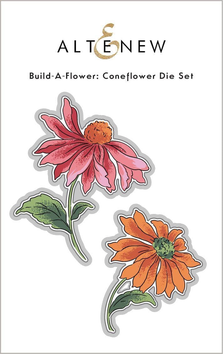 Altenew Build-A-Flower Set Build-A-Flower: Coneflower Layering Stamp & Die Set