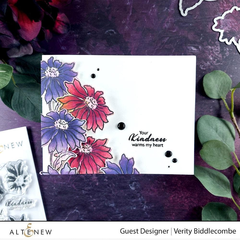 Altenew Build-A-Flower Set Build-A-Flower: Coneflower Layering Stamp & Die Set