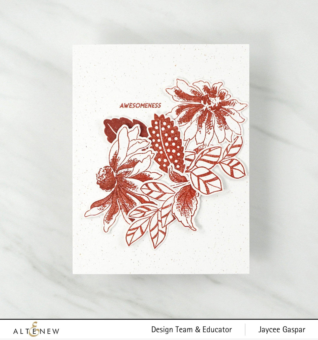 Altenew Build-A-Flower Set Build-A-Flower: Coneflower Layering Stamp & Die Set