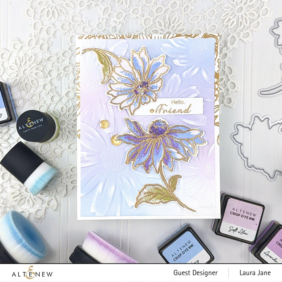 Altenew Build-A-Flower Set Build-A-Flower: Coneflower Layering Stamp & Die Set