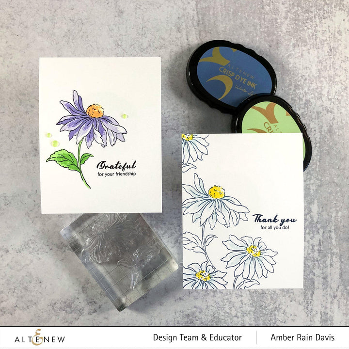 Altenew Build-A-Flower Set Build-A-Flower: Coneflower Layering Stamp & Die Set