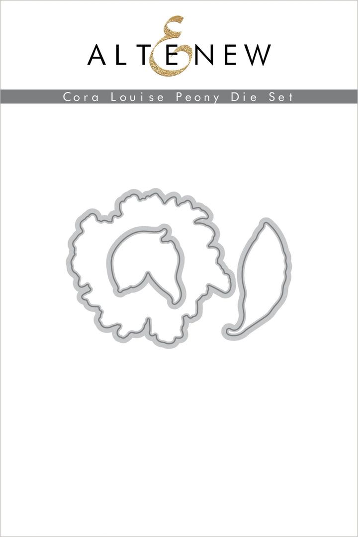 Altenew Build-A-Flower Set Build-A-Flower: Cora Louise Peony Layering Stamp & Die Set