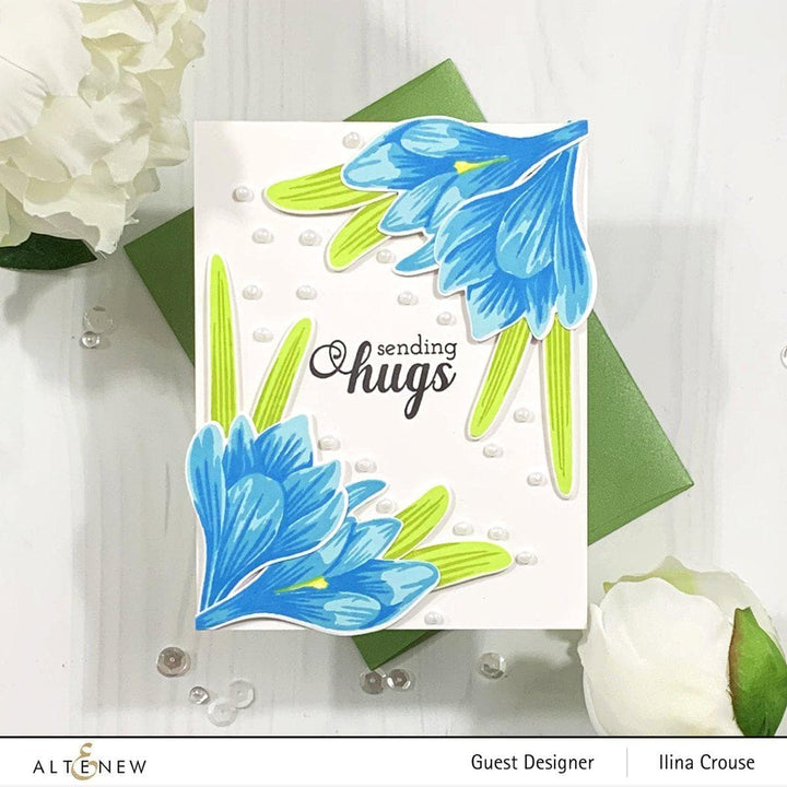 Altenew Build-A-Flower Set Build-A-Flower: Crocus Layering Stamp & Die Set