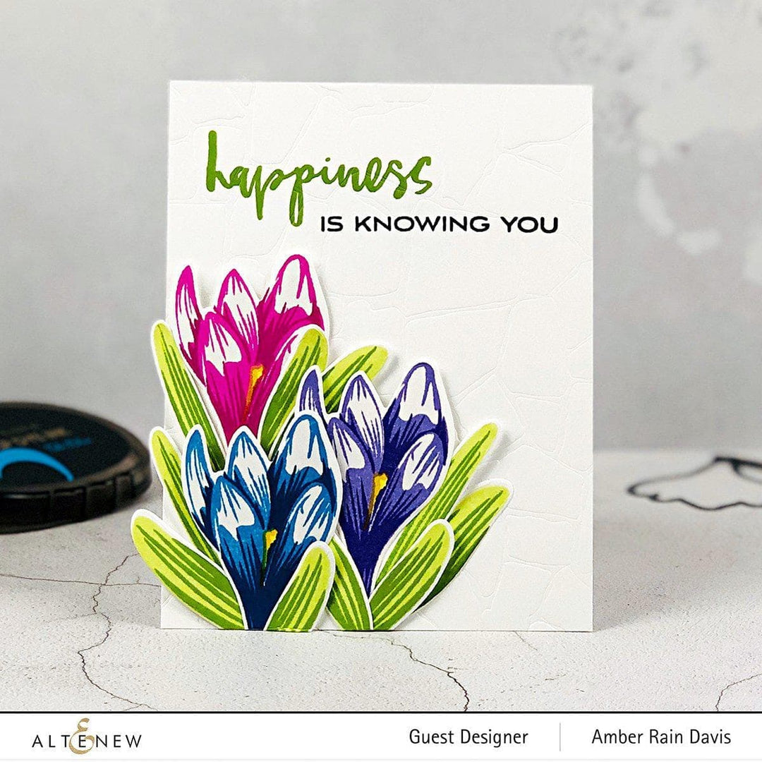 Altenew Build-A-Flower Set Build-A-Flower: Crocus Layering Stamp & Die Set
