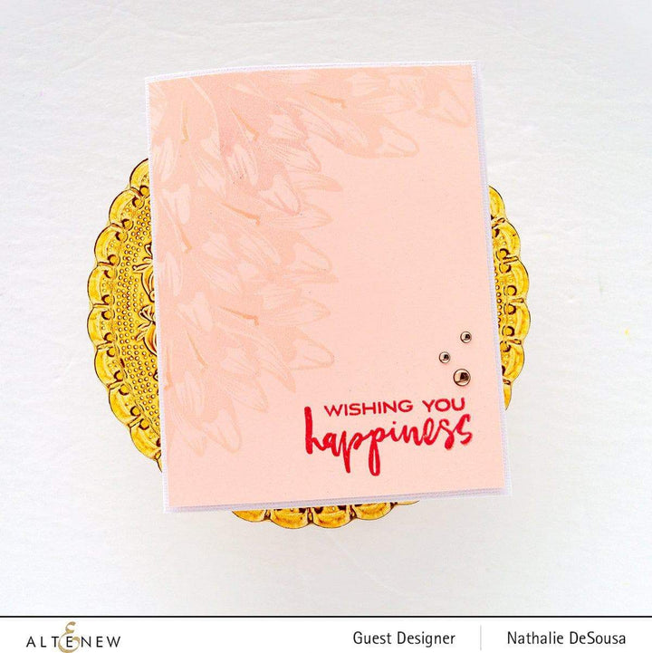 Altenew Build-A-Flower Set Build-A-Flower: Crocus Layering Stamp & Die Set