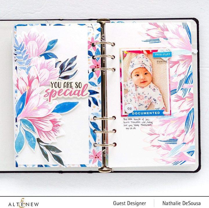 Altenew Build-A-Flower Set Build-A-Flower: Crocus Layering Stamp & Die Set