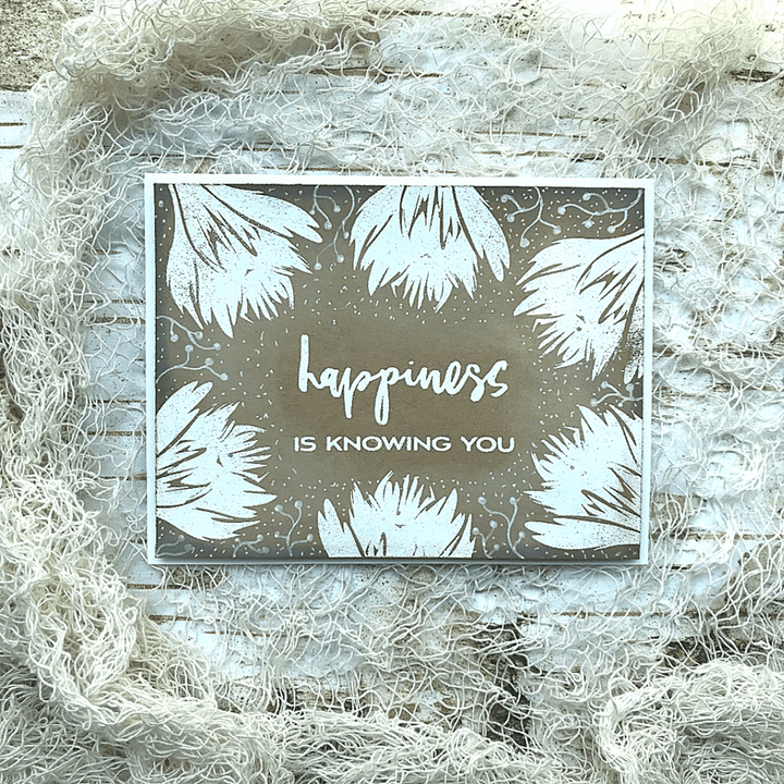 Altenew Build-A-Flower Set Build-A-Flower: Crocus Layering Stamp & Die Set