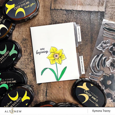 Altenew Build-A-Flower Set Build-A-Flower: Daffodil Layering Stamp & Die Set