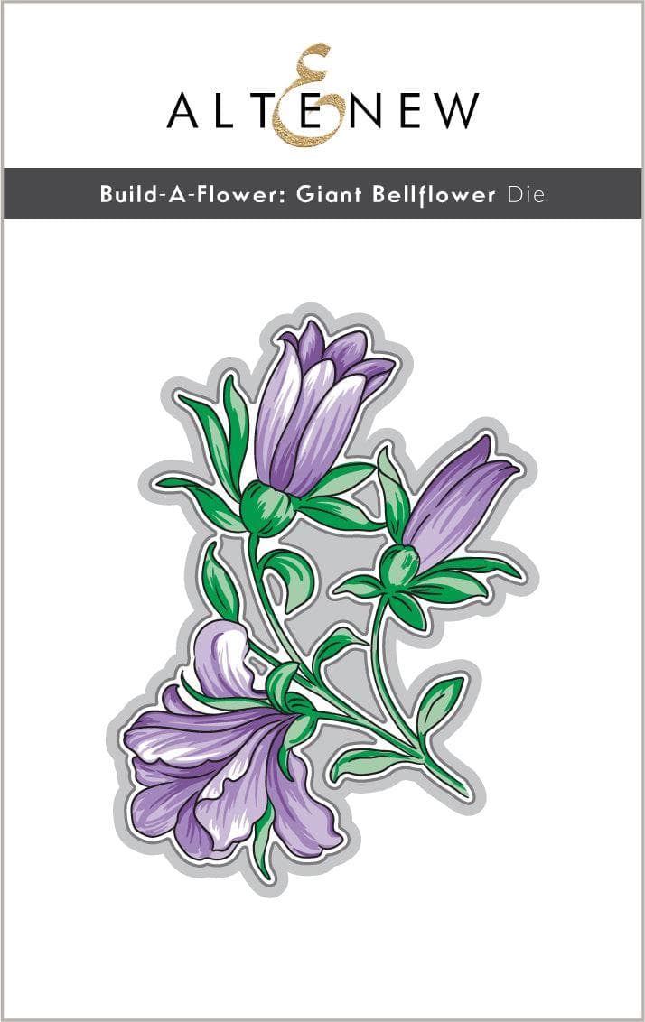 Altenew Build-A-Flower Set Build-A-Flower: Giant Bellflower Layering Stamp & Die Set