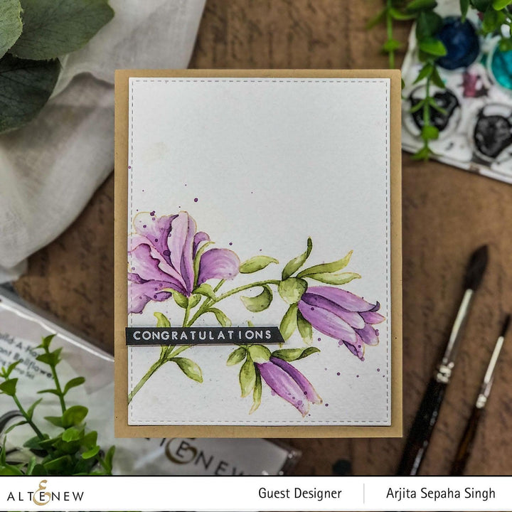 Altenew Build-A-Flower Set Build-A-Flower: Giant Bellflower Layering Stamp & Die Set