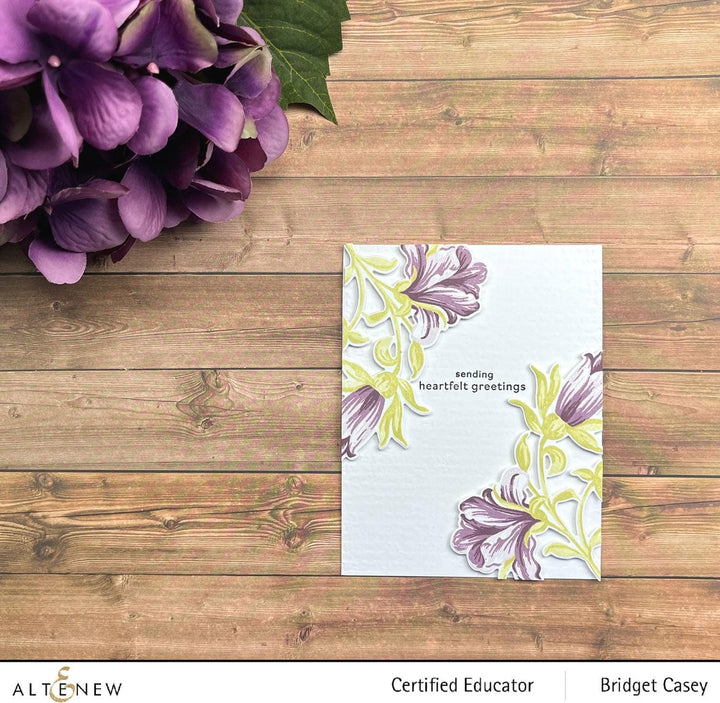 Altenew Build-A-Flower Set Build-A-Flower: Giant Bellflower Layering Stamp & Die Set