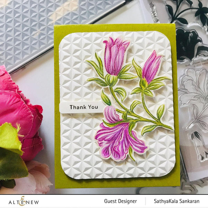 Altenew Build-A-Flower Set Build-A-Flower: Giant Bellflower Layering Stamp & Die Set