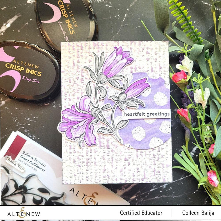 Altenew Build-A-Flower Set Build-A-Flower: Giant Bellflower Layering Stamp & Die Set