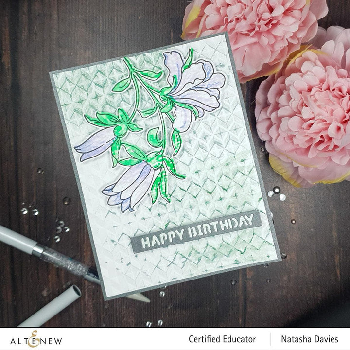 Altenew Build-A-Flower Set Build-A-Flower: Giant Bellflower Layering Stamp & Die Set