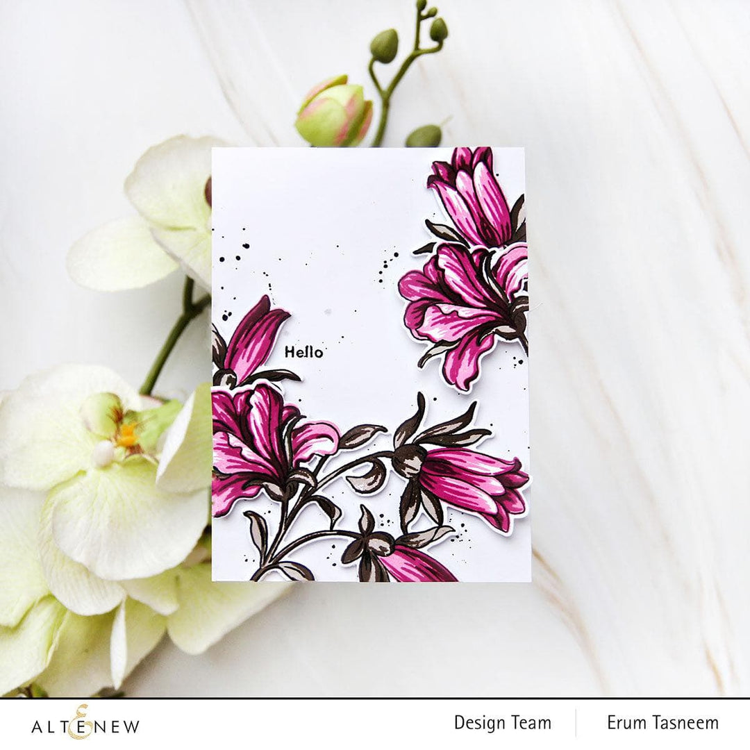 Altenew Build-A-Flower Set Build-A-Flower: Giant Bellflower Layering Stamp & Die Set