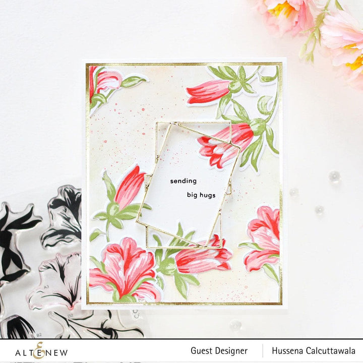 Altenew Build-A-Flower Set Build-A-Flower: Giant Bellflower Layering Stamp & Die Set