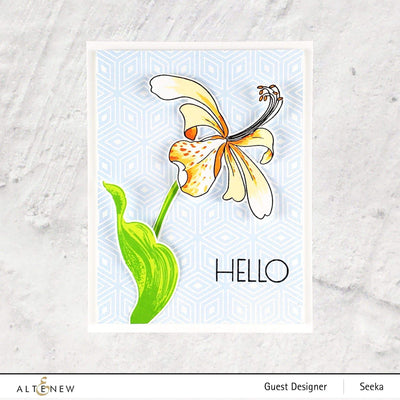 Altenew Build-A-Flower Set Build-A-Flower: Honeysuckle Layering Stamp & Die Set