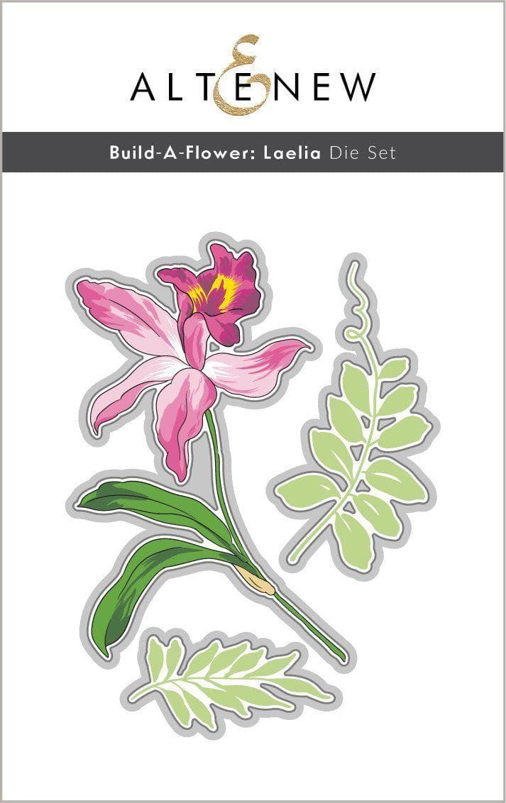Altenew Build-A-Flower Set Build-A-Flower: Laelia Layering Stamp & Die Set