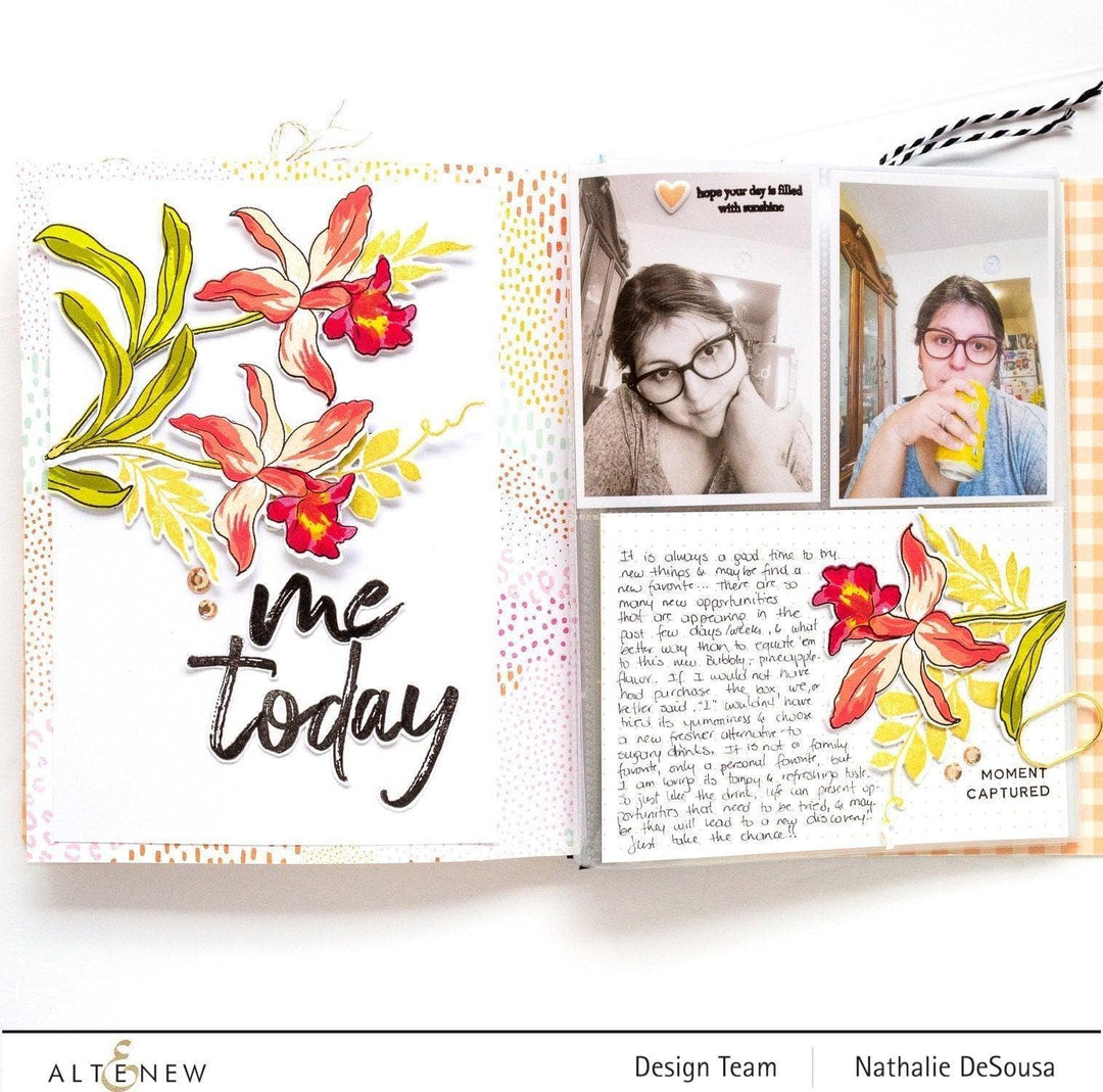 Altenew Build-A-Flower Set Build-A-Flower: Laelia Layering Stamp & Die Set