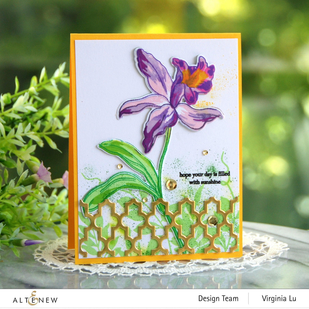 Altenew Build-A-Flower Set Build-A-Flower: Laelia Layering Stamp & Die Set