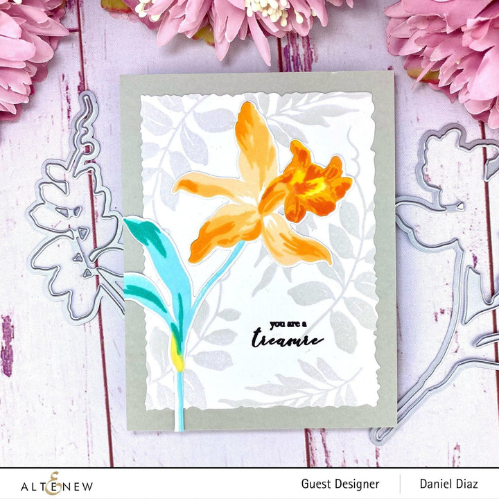 Altenew Build-A-Flower Set Build-A-Flower: Laelia Layering Stamp & Die Set