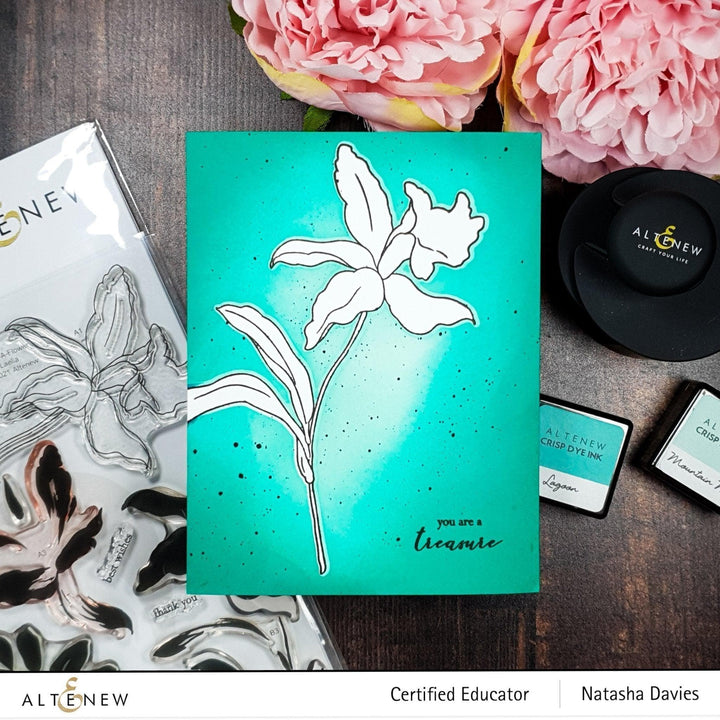 Altenew Build-A-Flower Set Build-A-Flower: Laelia Layering Stamp & Die Set