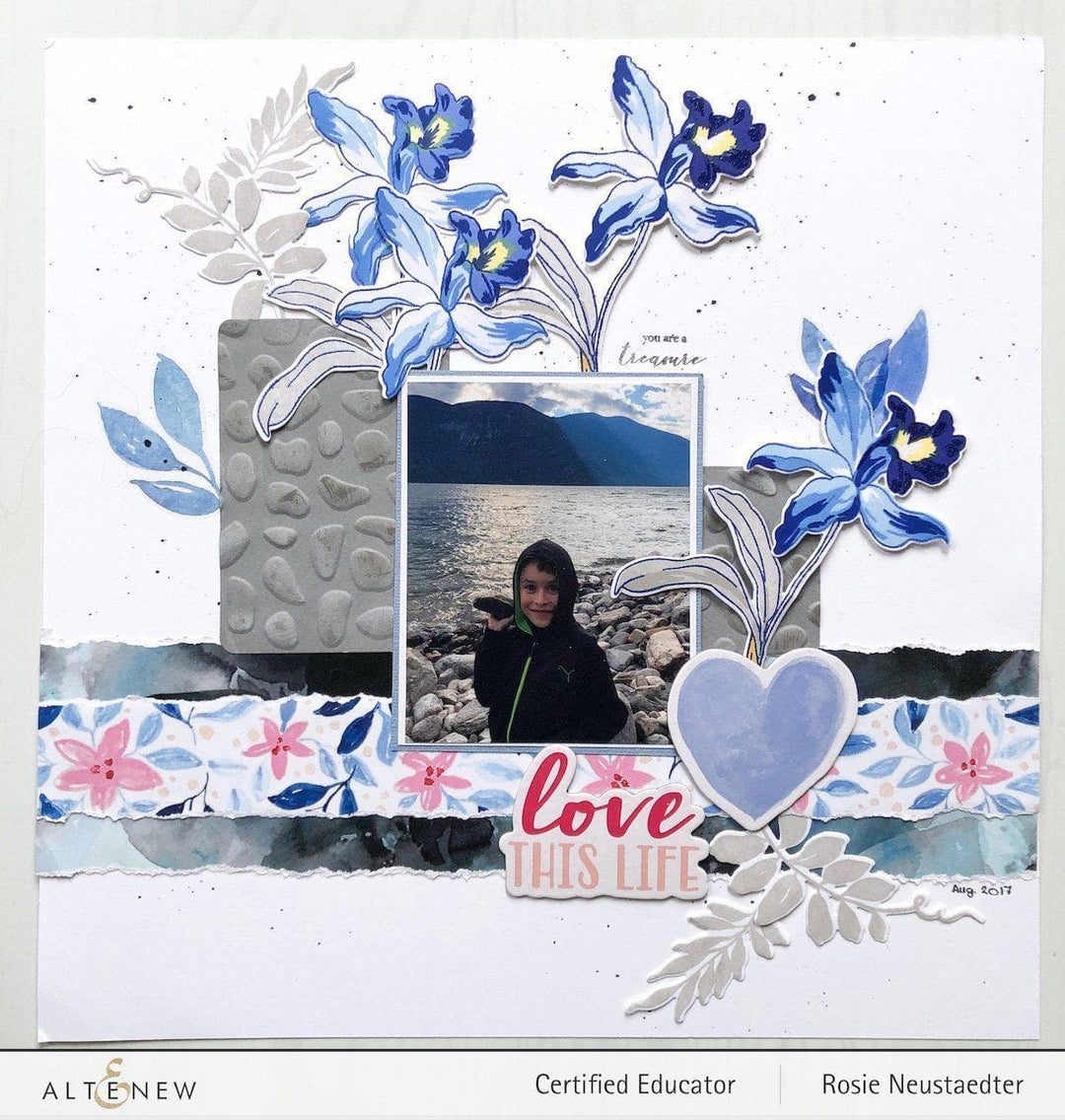 Altenew Build-A-Flower Set Build-A-Flower: Laelia Layering Stamp & Die Set