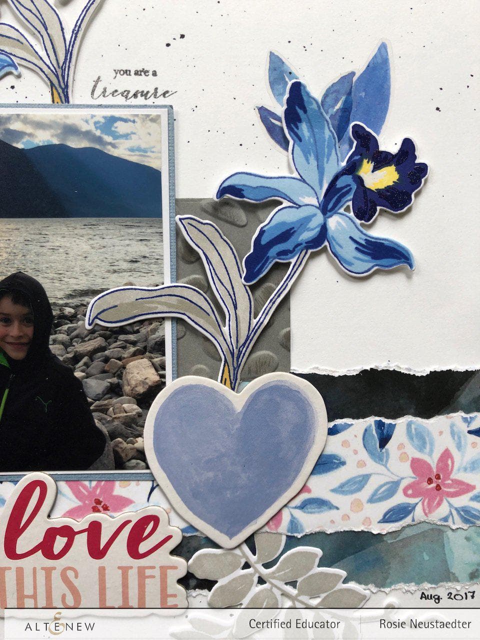 Altenew Build-A-Flower Set Build-A-Flower: Laelia Layering Stamp & Die Set