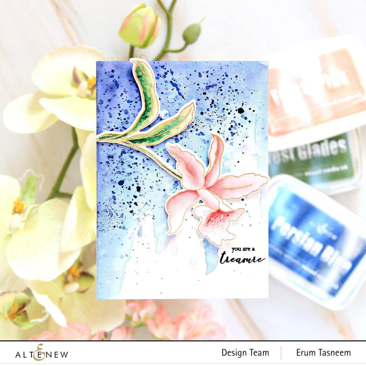 Altenew Build-A-Flower Set Build-A-Flower: Laelia Layering Stamp & Die Set