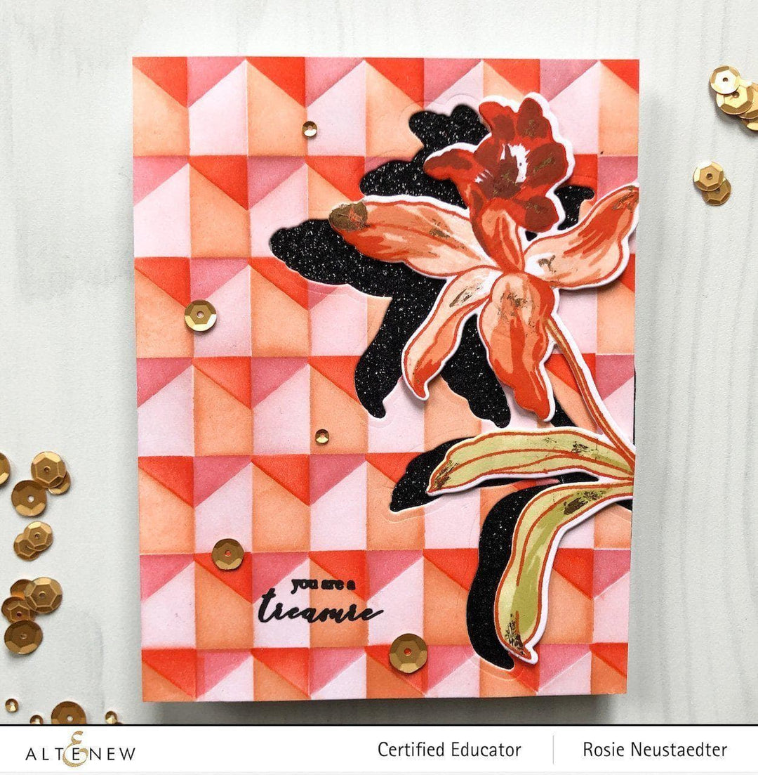 Altenew Build-A-Flower Set Build-A-Flower: Laelia Layering Stamp & Die Set