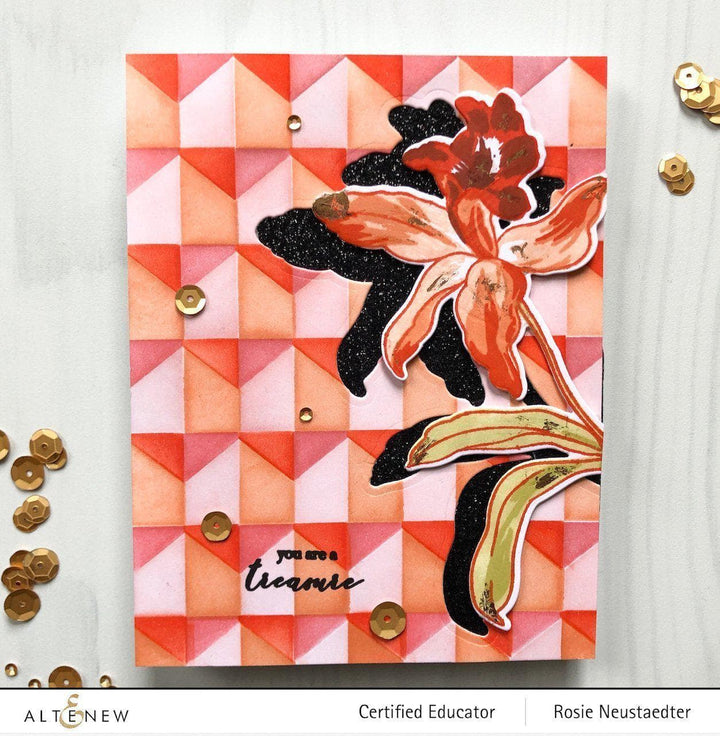 Altenew Build-A-Flower Set Build-A-Flower: Laelia Layering Stamp & Die Set