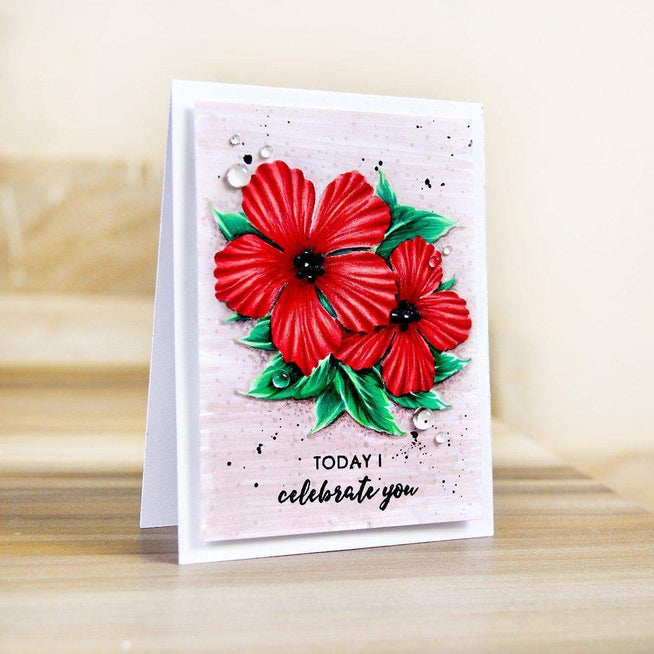Altenew Build-A-Flower Set Build-A-Flower: Peony Blossom Layering Stamp & Die Set