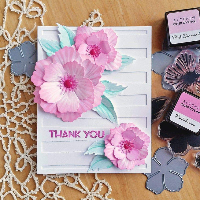 Altenew Build-A-Flower Set Build-A-Flower: Peony Blossom Layering Stamp & Die Set