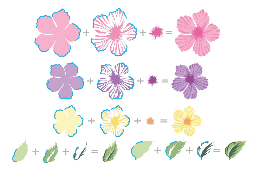 Altenew Build-A-Flower Set Build-A-Flower: Peony Blossom Layering Stamp & Die Set