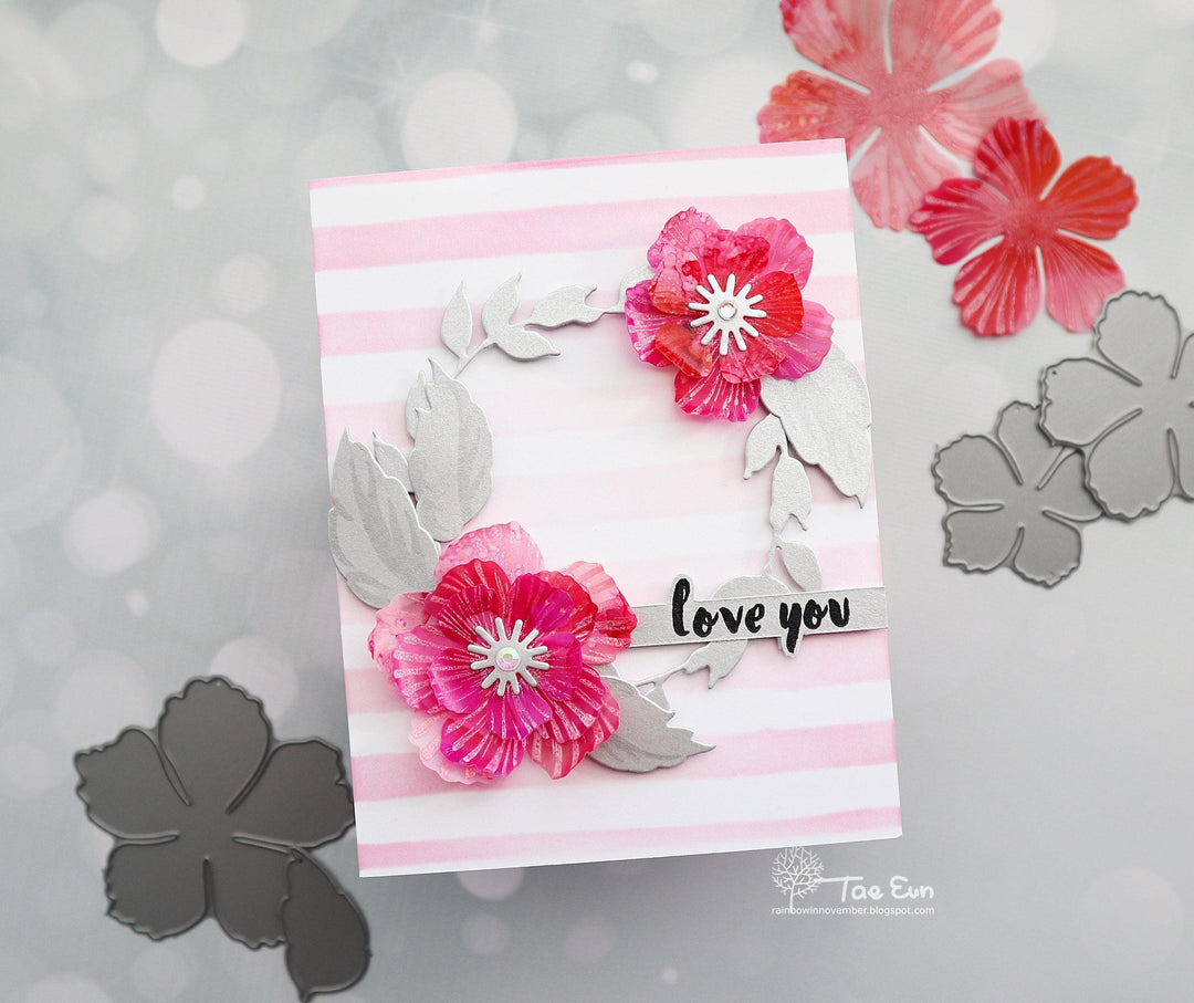 Altenew Build-A-Flower Set Build-A-Flower: Peony Blossom Layering Stamp & Die Set