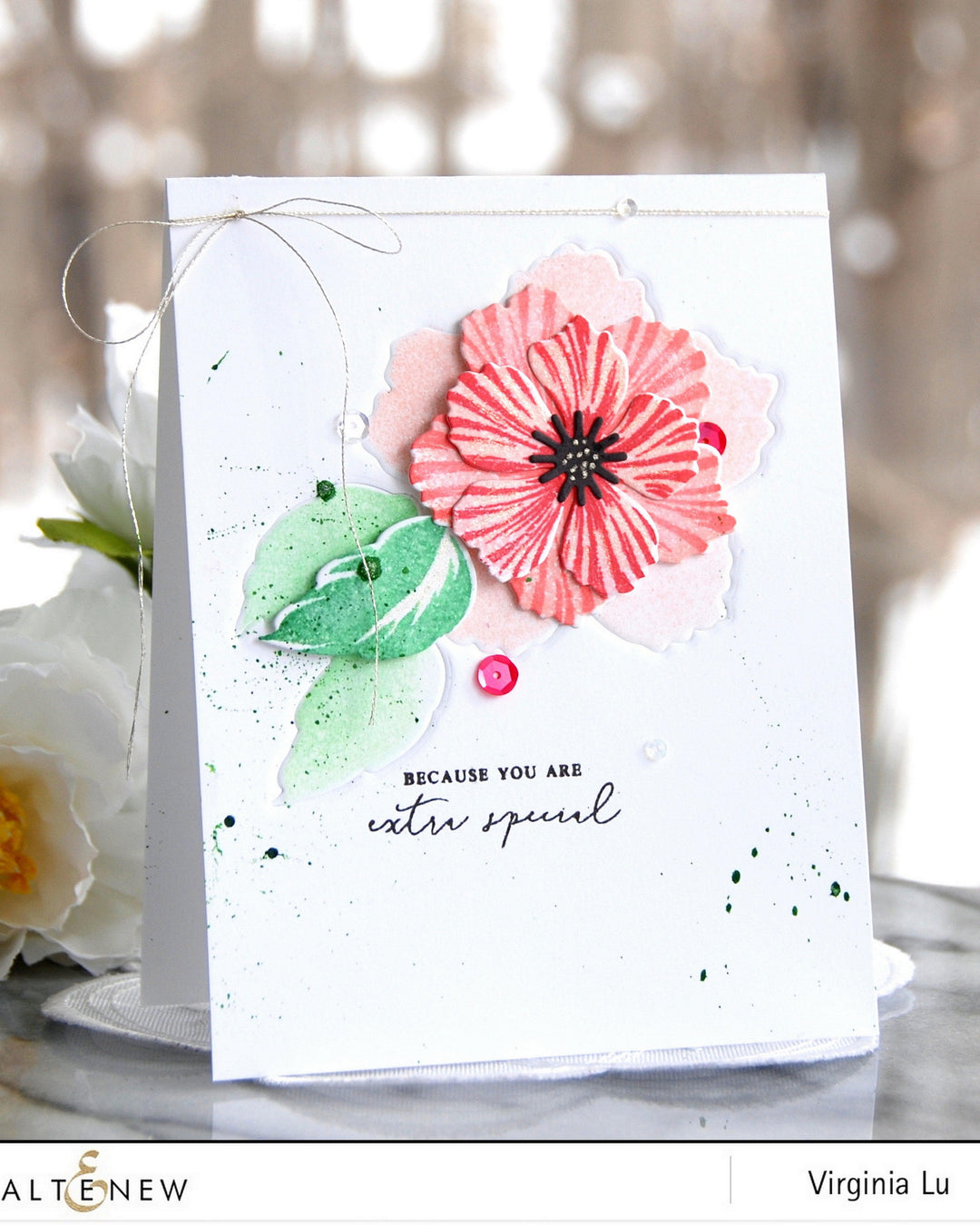 Altenew Build-A-Flower Set Build-A-Flower: Peony Blossom Layering Stamp & Die Set
