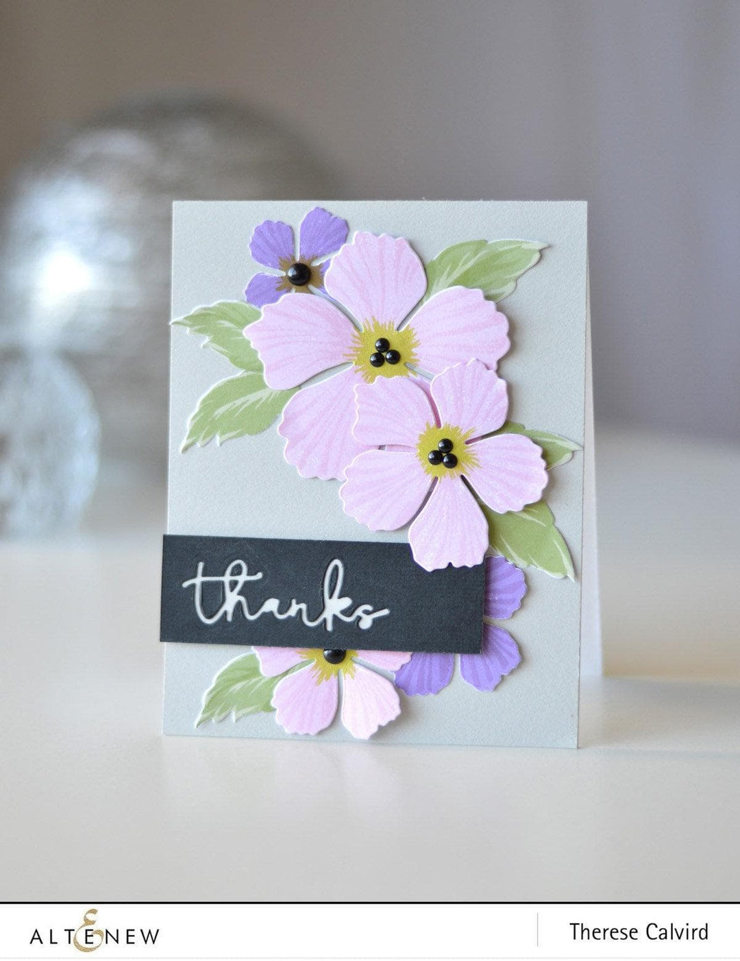 Altenew Build-A-Flower Set Build-A-Flower: Peony Blossom Layering Stamp & Die Set