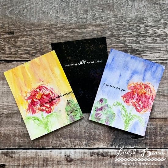 Altenew Build-A-Flower Set Build-A-Flower: Poppy Layering Stamp & Die Set