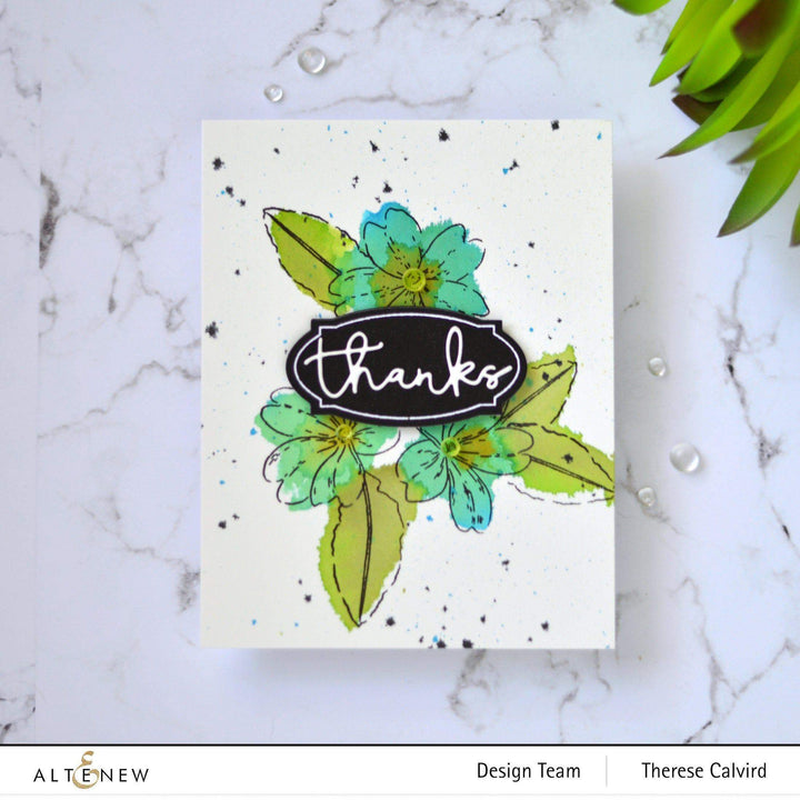 Altenew Build-A-Flower Set Build-A-Flower: Primrose Layering Stamp & Die Set