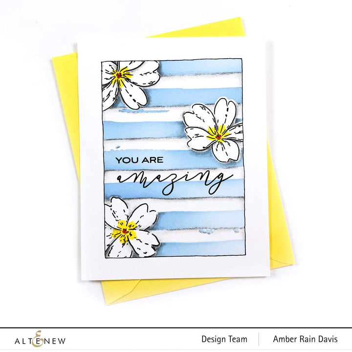 Altenew Build-A-Flower Set Build-A-Flower: Primrose Layering Stamp & Die Set