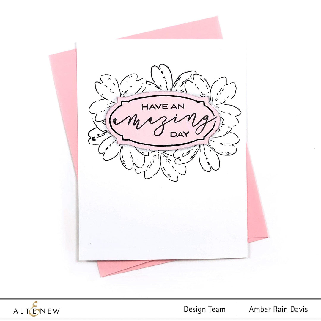 Altenew Build-A-Flower Set Build-A-Flower: Primrose Layering Stamp & Die Set
