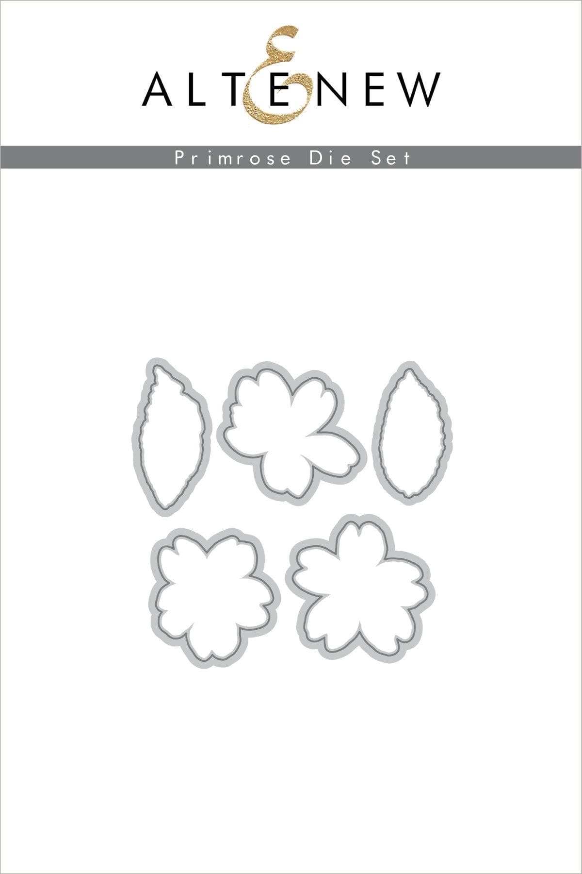Altenew Build-A-Flower Set Build-A-Flower: Primrose Layering Stamp & Die Set