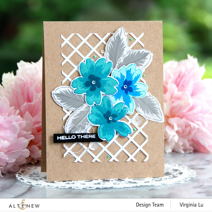 Altenew Build-A-Flower Set Build-A-Flower: Primrose Layering Stamp & Die Set