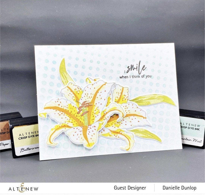 Altenew Build-A-Flower Set Build-A-Flower: Queen of the Lilies Layering Stamp & Die Set