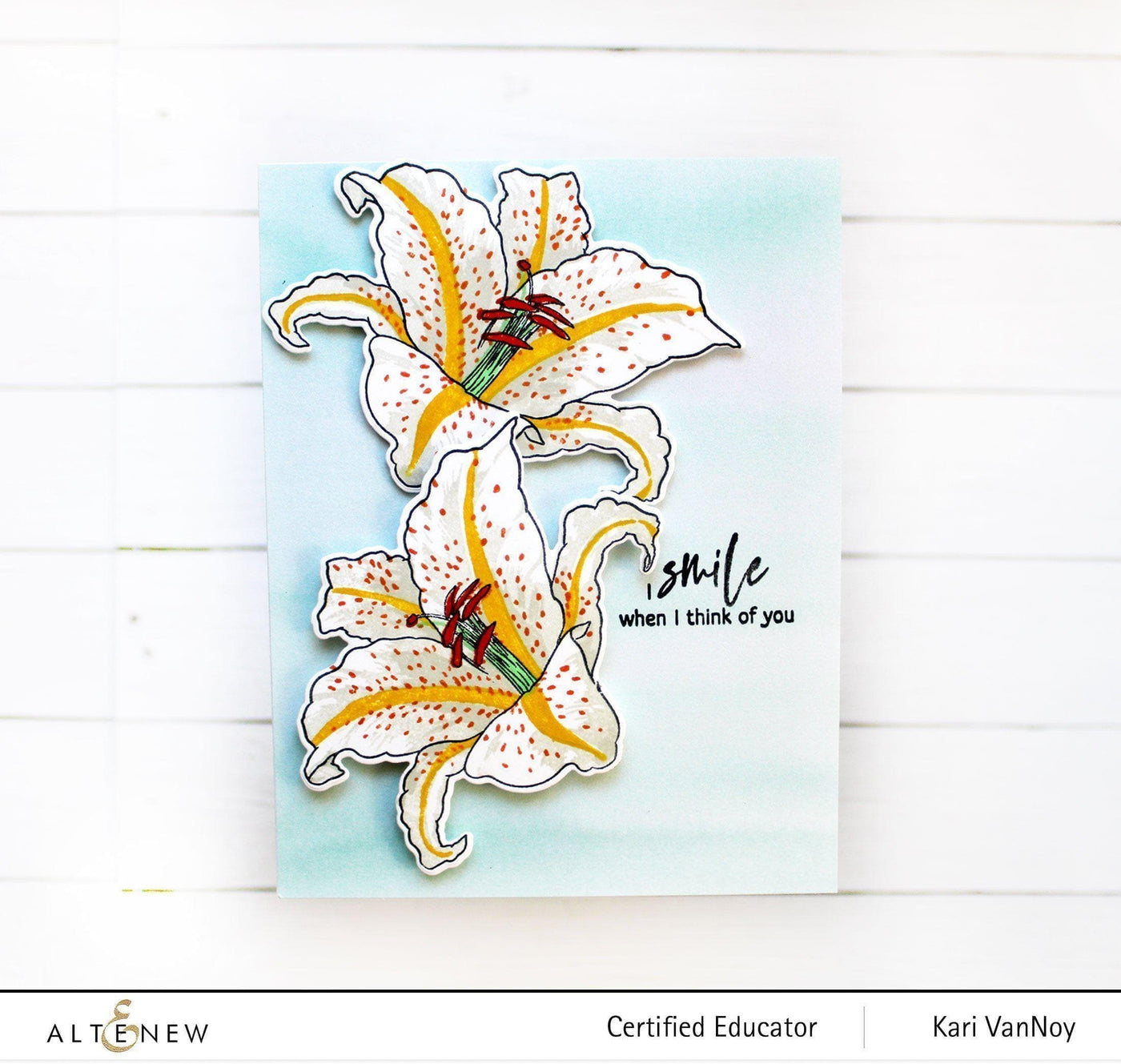 Build-A-Flower: Queen of the Lilies Layering Stamp & Die Set