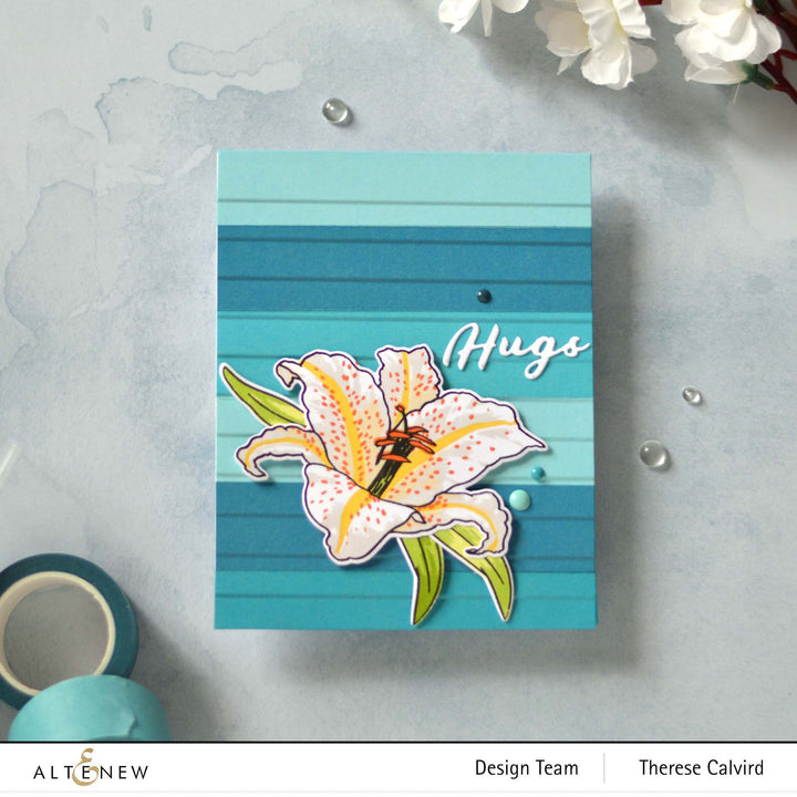 Altenew Build-A-Flower Set Build-A-Flower: Queen of the Lilies Layering Stamp & Die Set