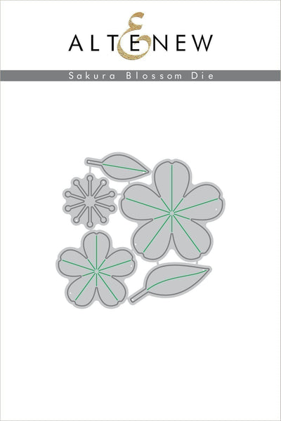 Altenew Build-A-Flower Set Build-A-Flower: Sakura Blossom Layering Stamp & Die Set
